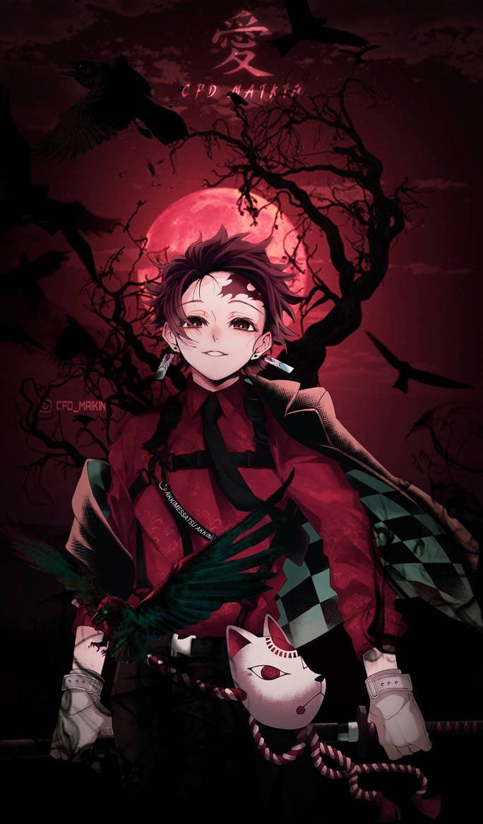 Demon Slayer Tanjiro Demon Wallpaper Download