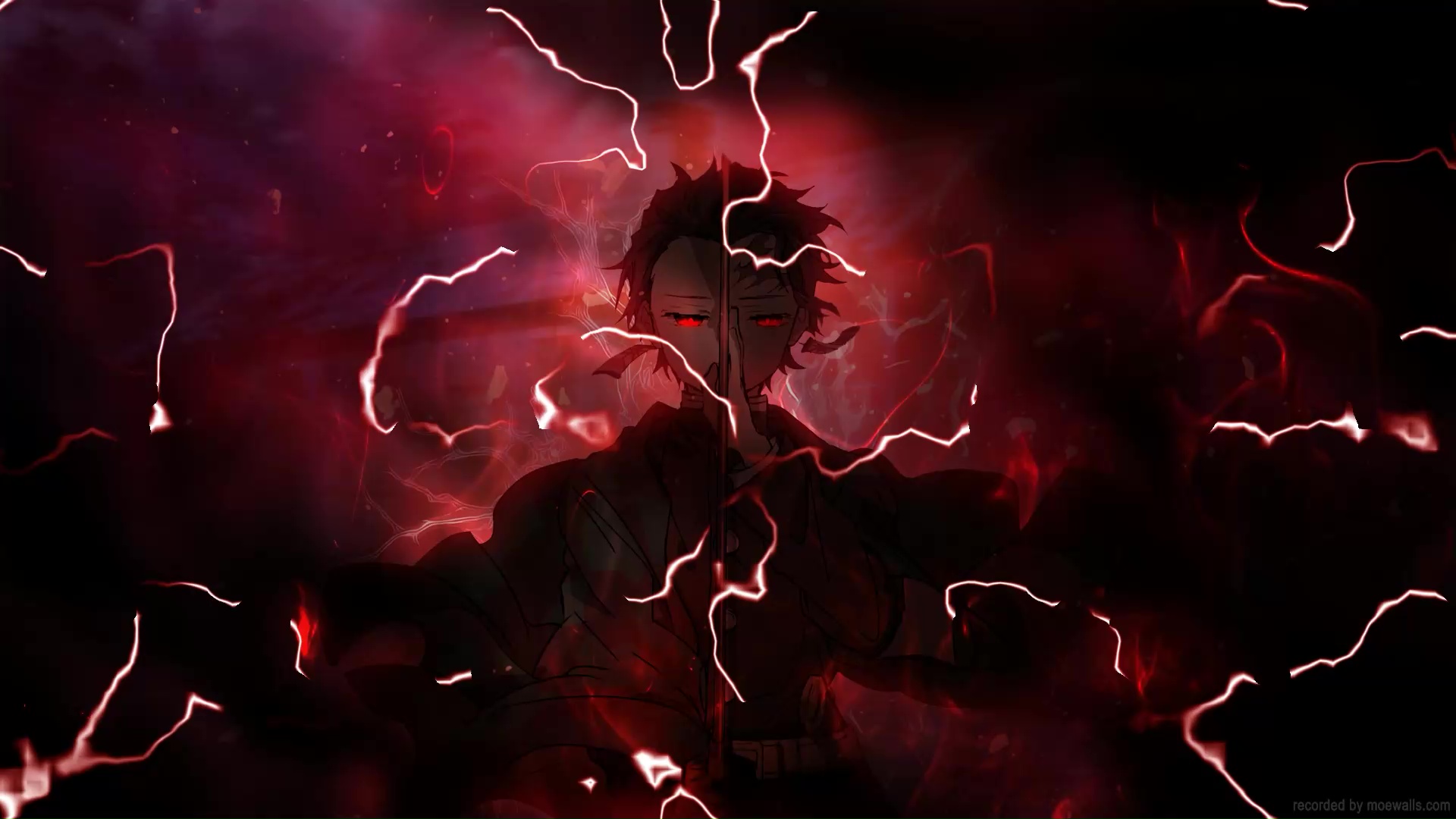 Tanjiro King Of Demons Kimetsu No Yaiba Live Wallpaper