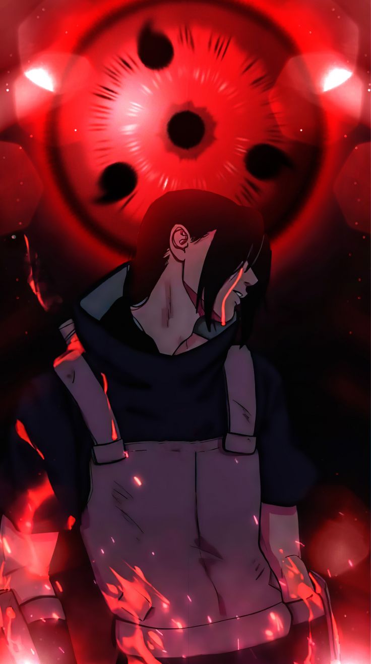 Itachi Uchiha Vertical 4K Wallpaper
