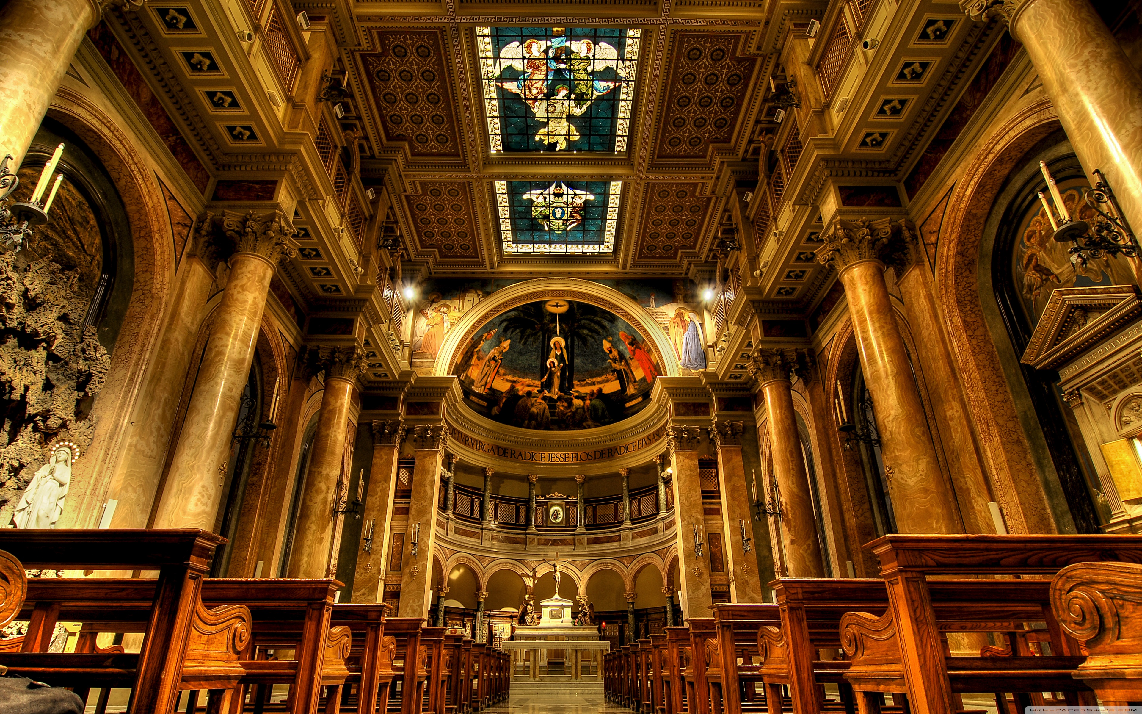 4K Church Wallpaper