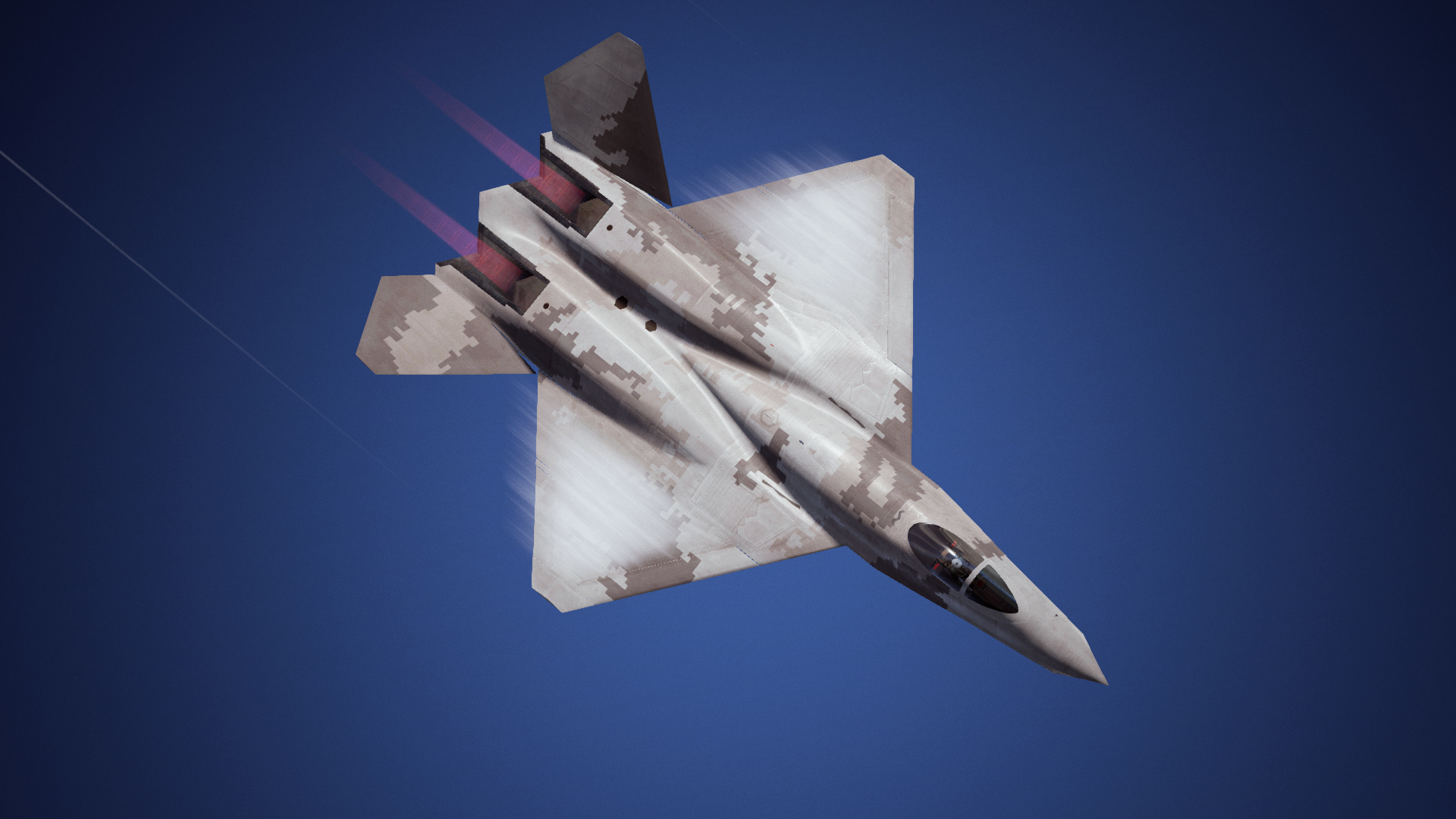 YF 23 Black Widow II Camouflage Addon