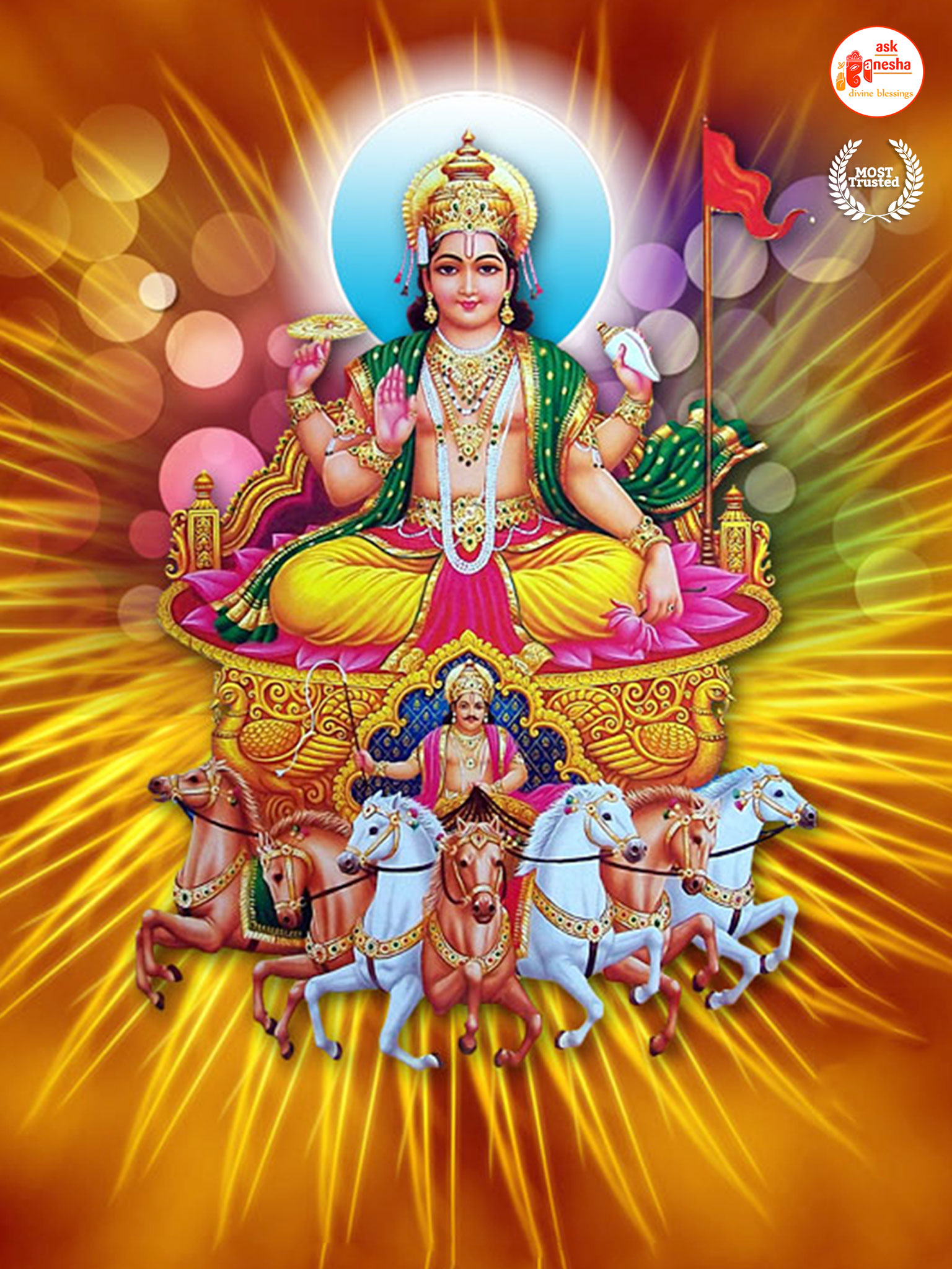 God Sun (Surya) Wallpaper [HD]. Download Free Image on Askganesha