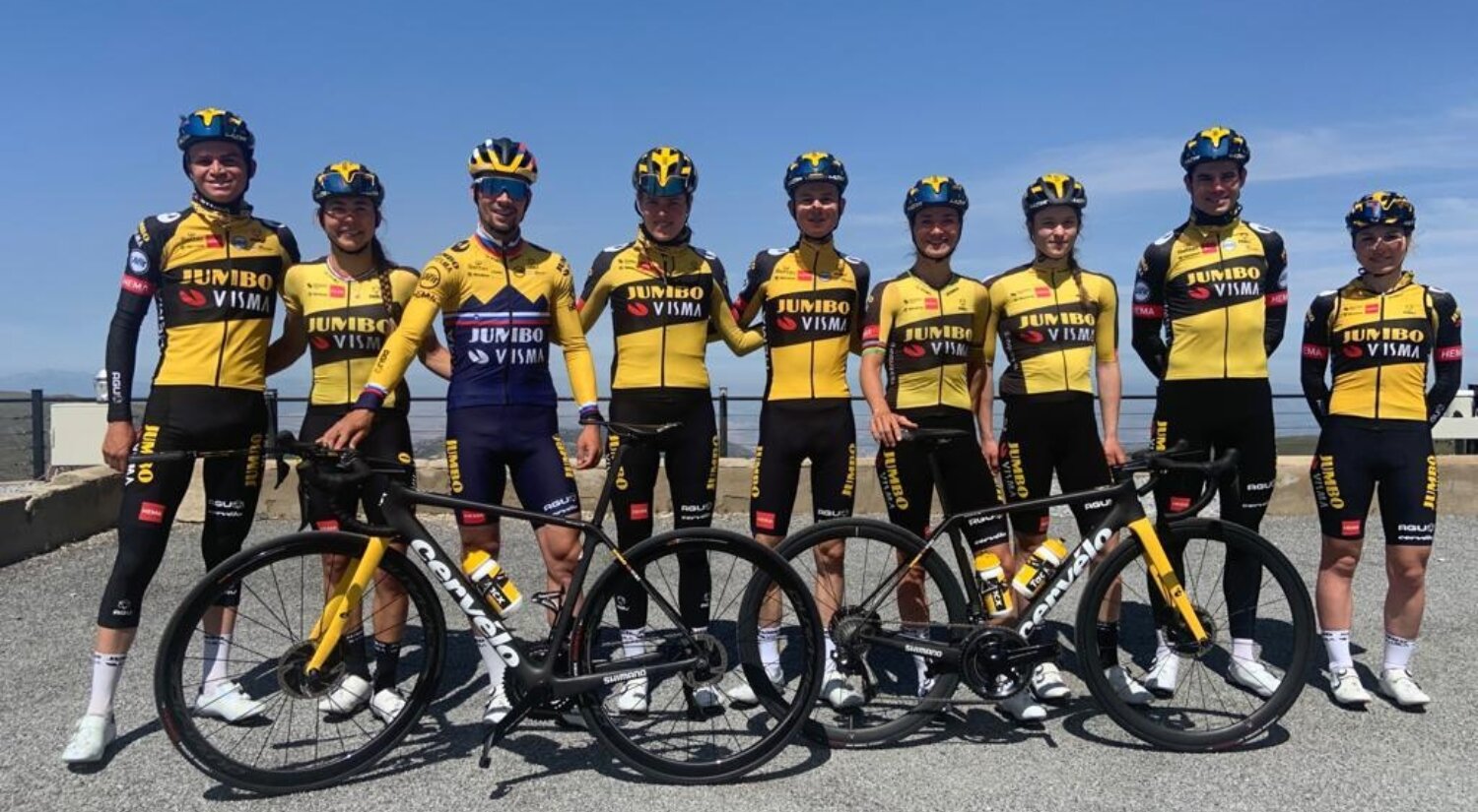 Team Jumbo Visma. The Best Picture Of The Training Camp In Sierra