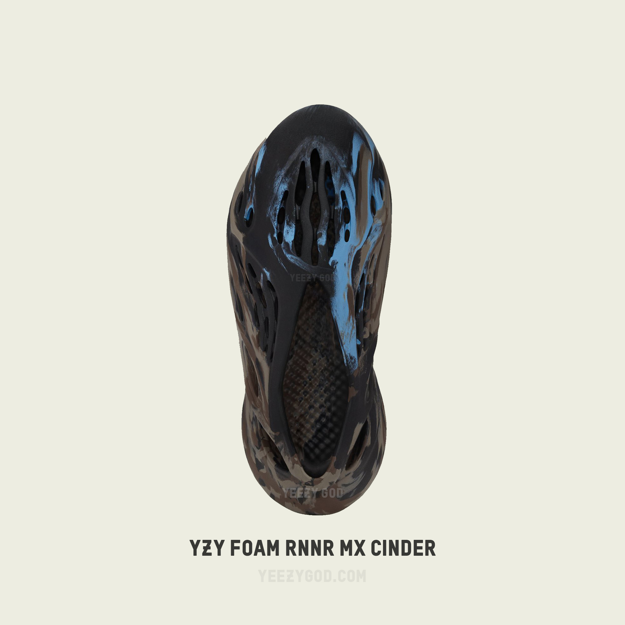 YEEZY GOD FOAM RNNR MX CINDER OFFICIAL IMAGES