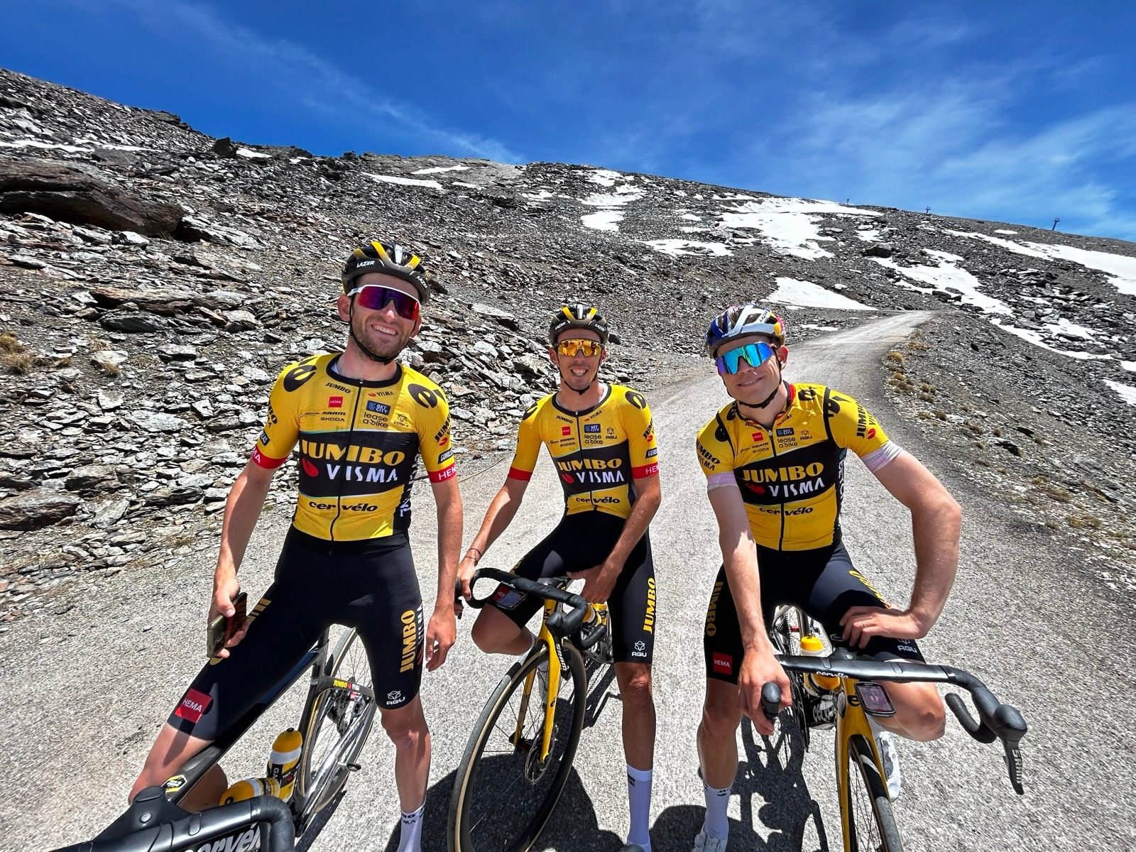 Nine Riders In The Frame For Jumbo Visma's Tour De France Squad, Eight Begin Sierra Nevada Camp