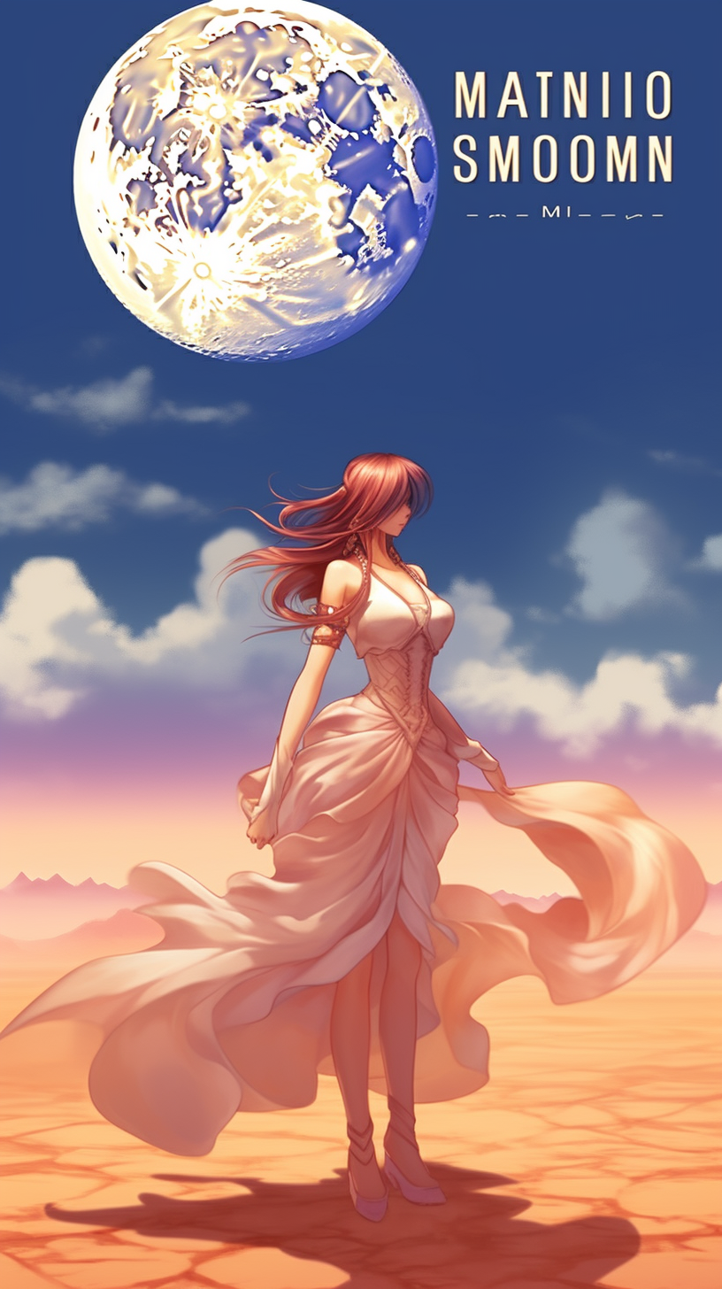 Desert Landscapes Manga Wallpaper: Rare Anime Artwork Collections