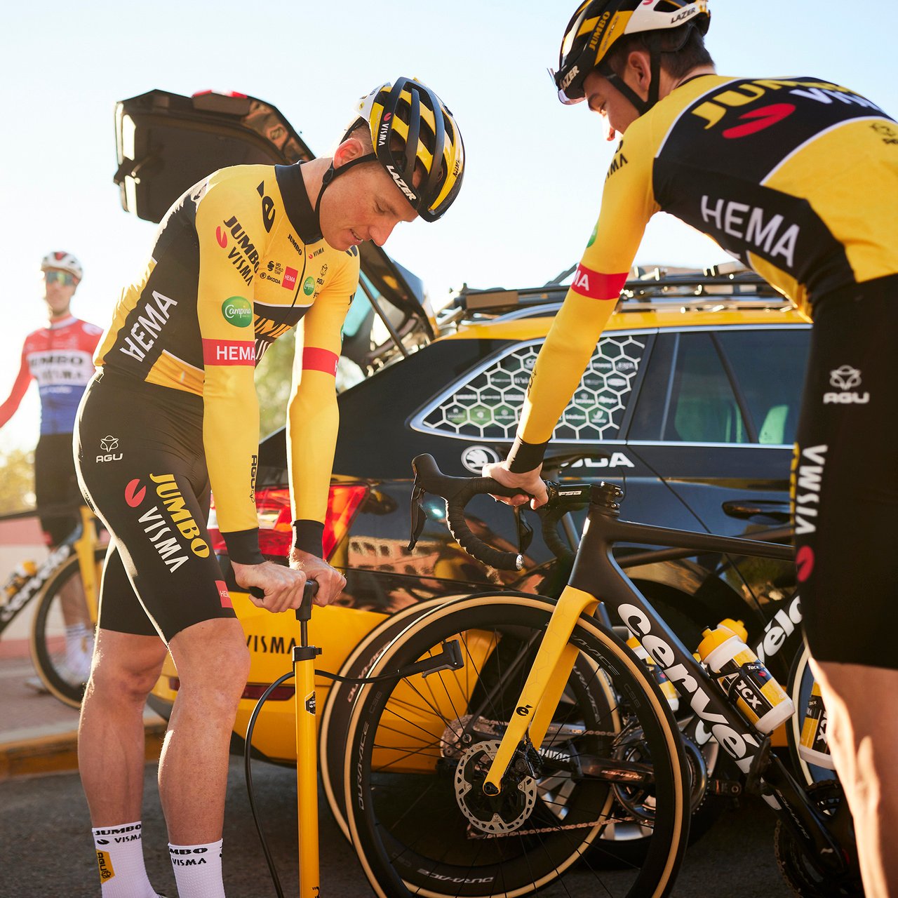 AirSteel Jumbo Visma / Floorpump