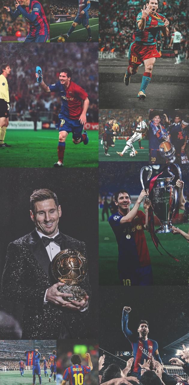 Messi collage wallpaper by Thatwallpaper_guy. Messi, Leo messi, Collage