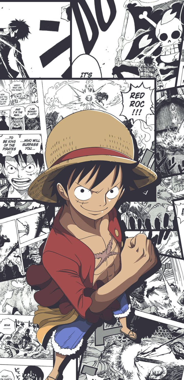 Download One Piece Phone Luffy Anime On Manga Wallpaper