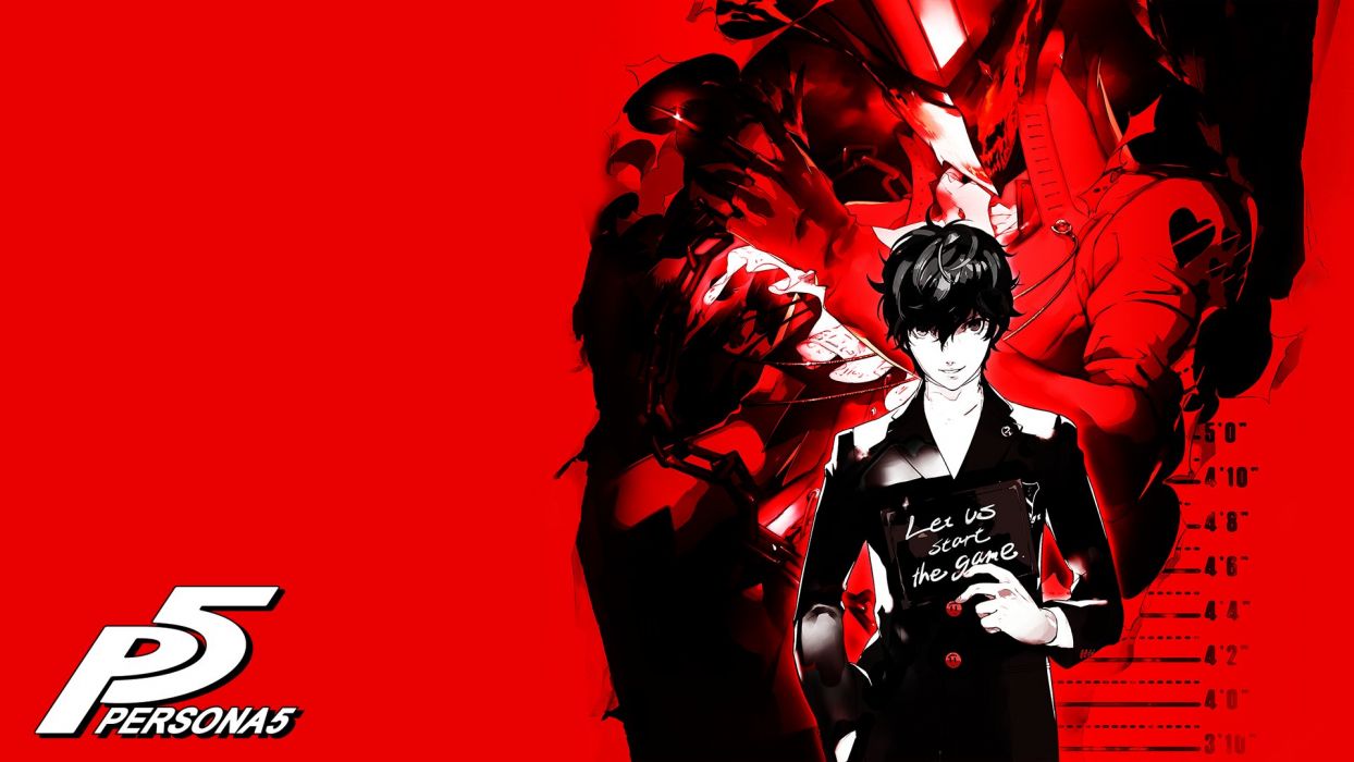 PERSONA 5 Protagonist rpg anime manga dungeon simulation five 1pers5 megami tensei poster wallpaperx1080