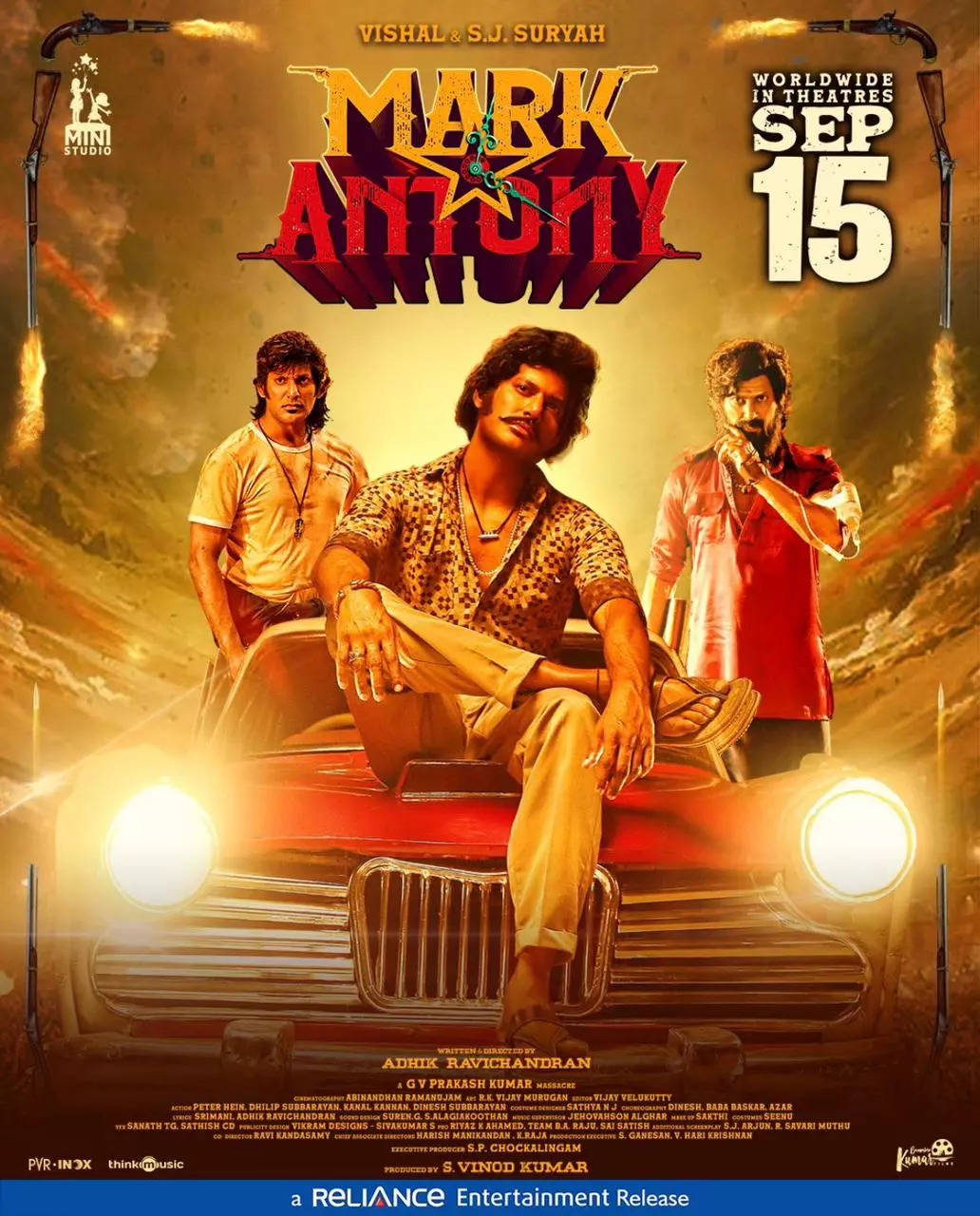 Mark Antony Movie: Showtimes, Review, Songs, Trailer, Posters, News & Videos