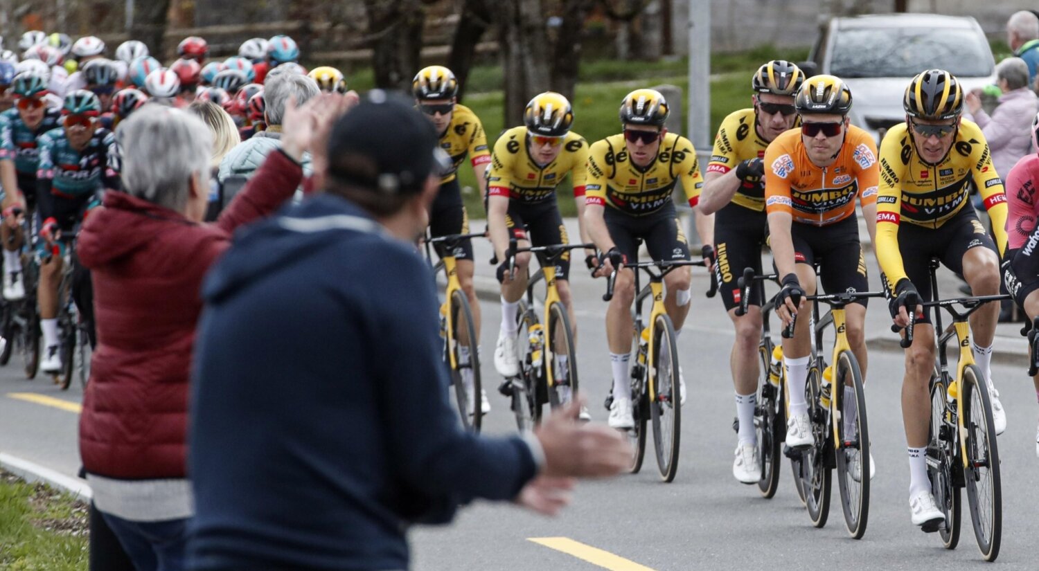 Team Jumbo Visma. Smooth Day For Team Jumbo Visma At Tour De Romandie