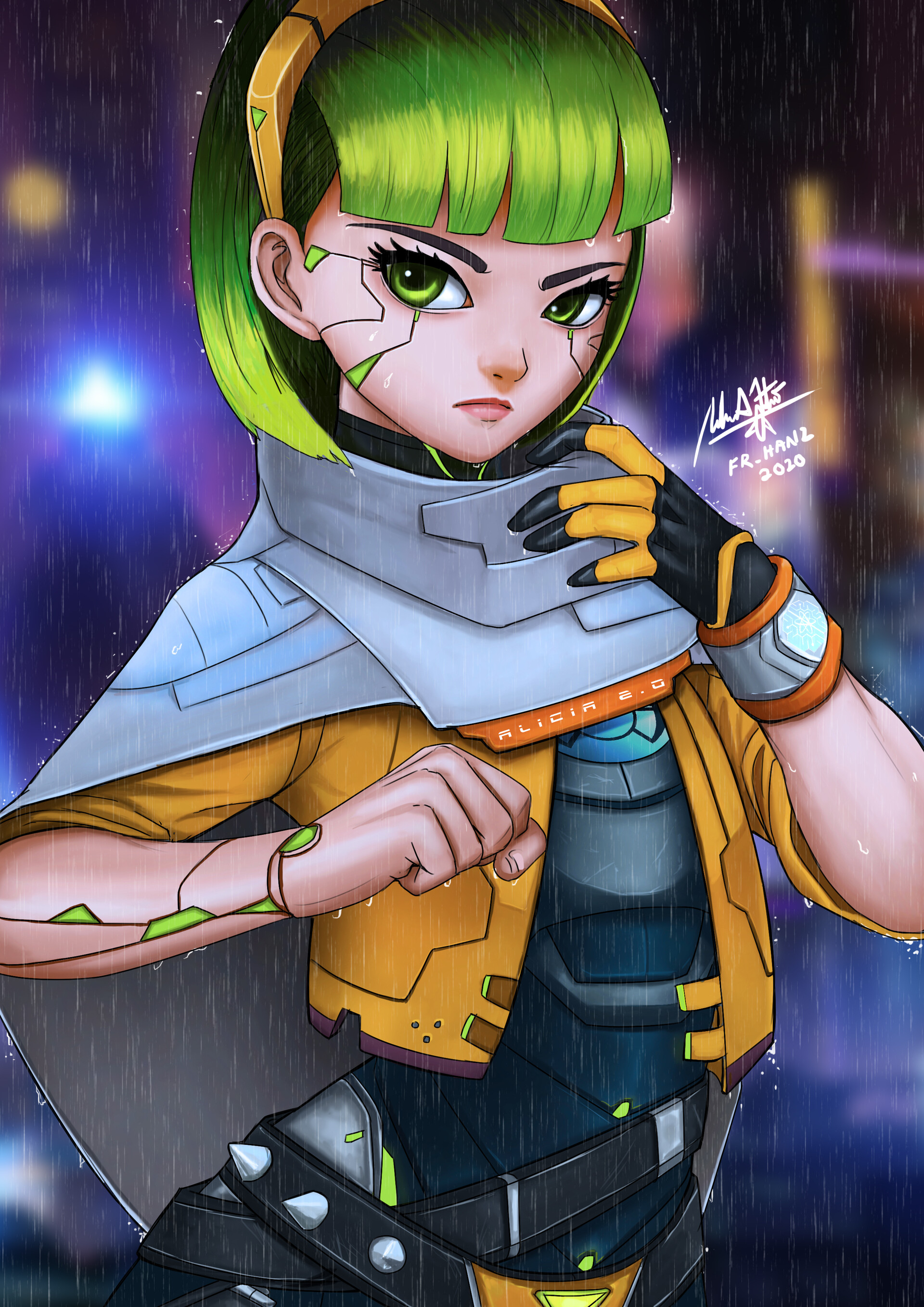 Muhammad Farhan Alicia X Cyberpunk