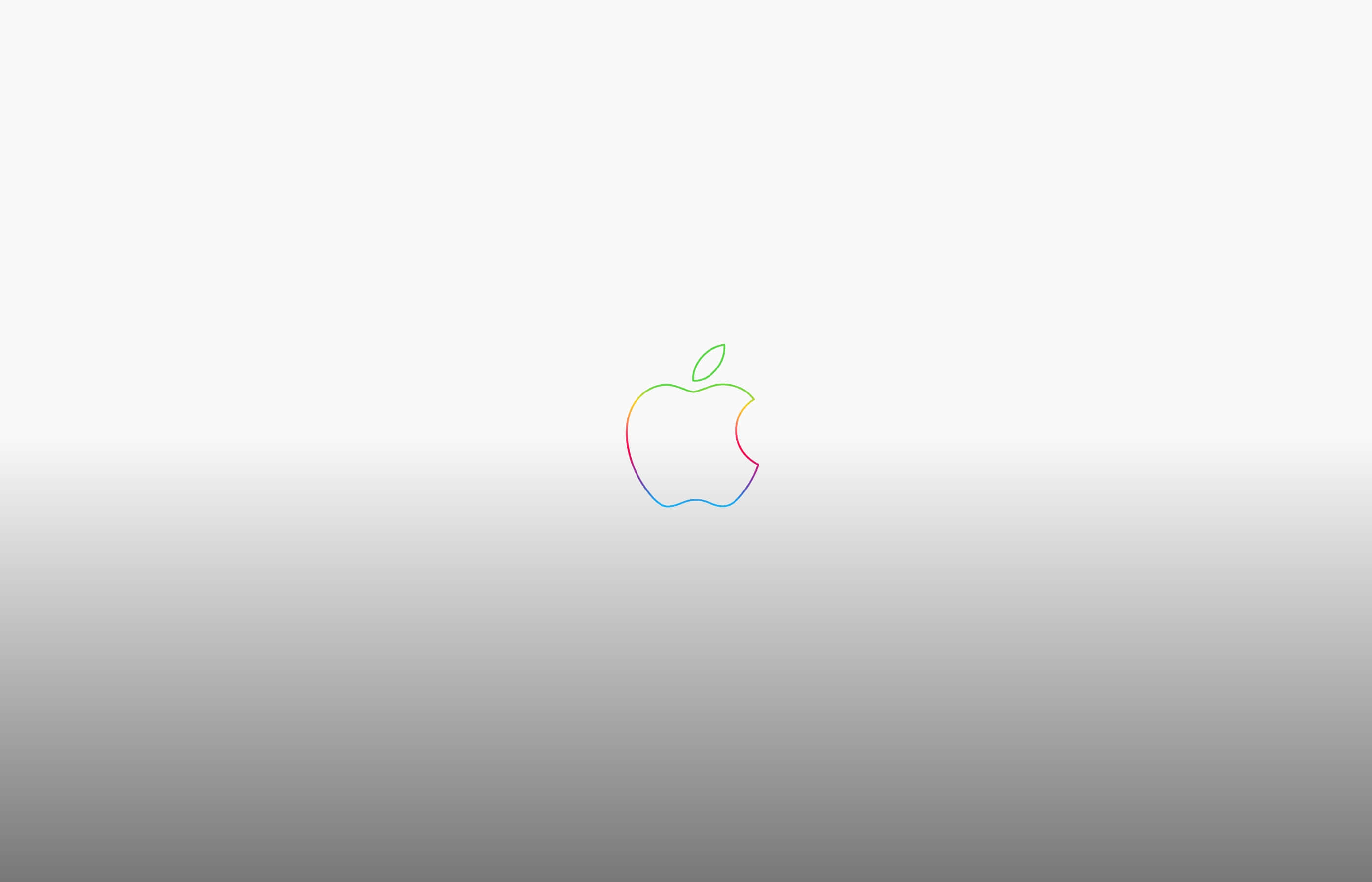 Download Apple Logo on Abstract Background