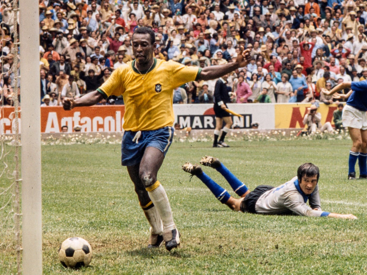 Pelé's shimmering legend was forged in the heat of the 1970 World Cup finals. Pelé