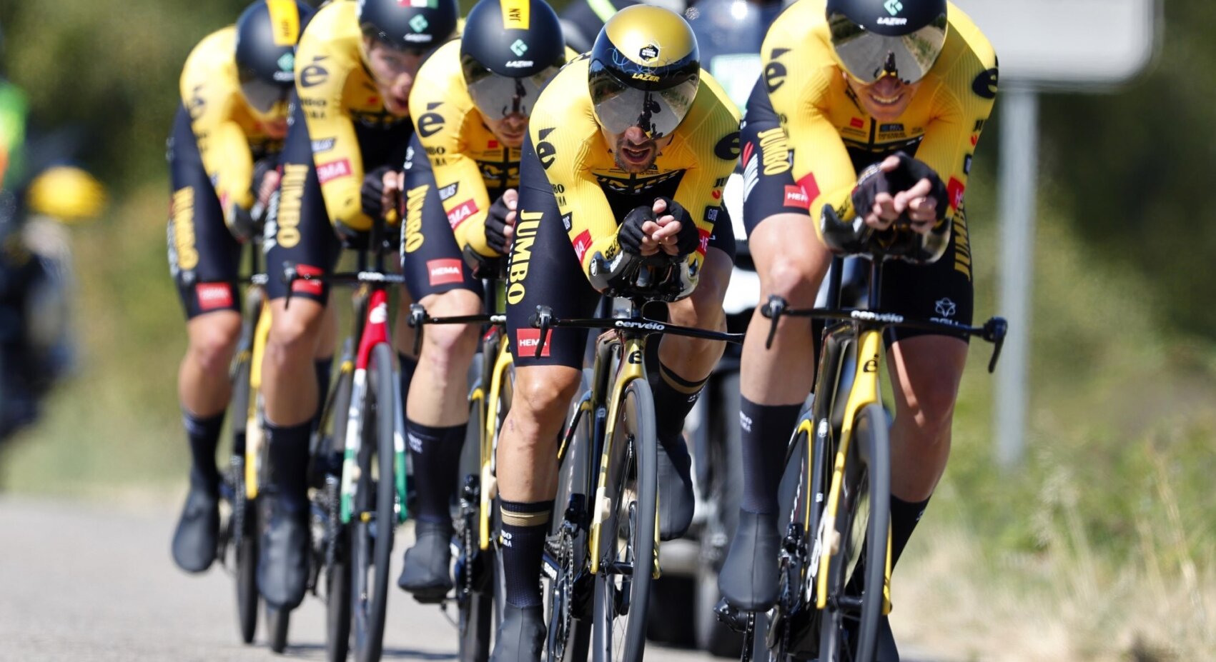 Team Jumbo Visma. Team Jumbo Visma Wins Team Time Trial At Vuelta A