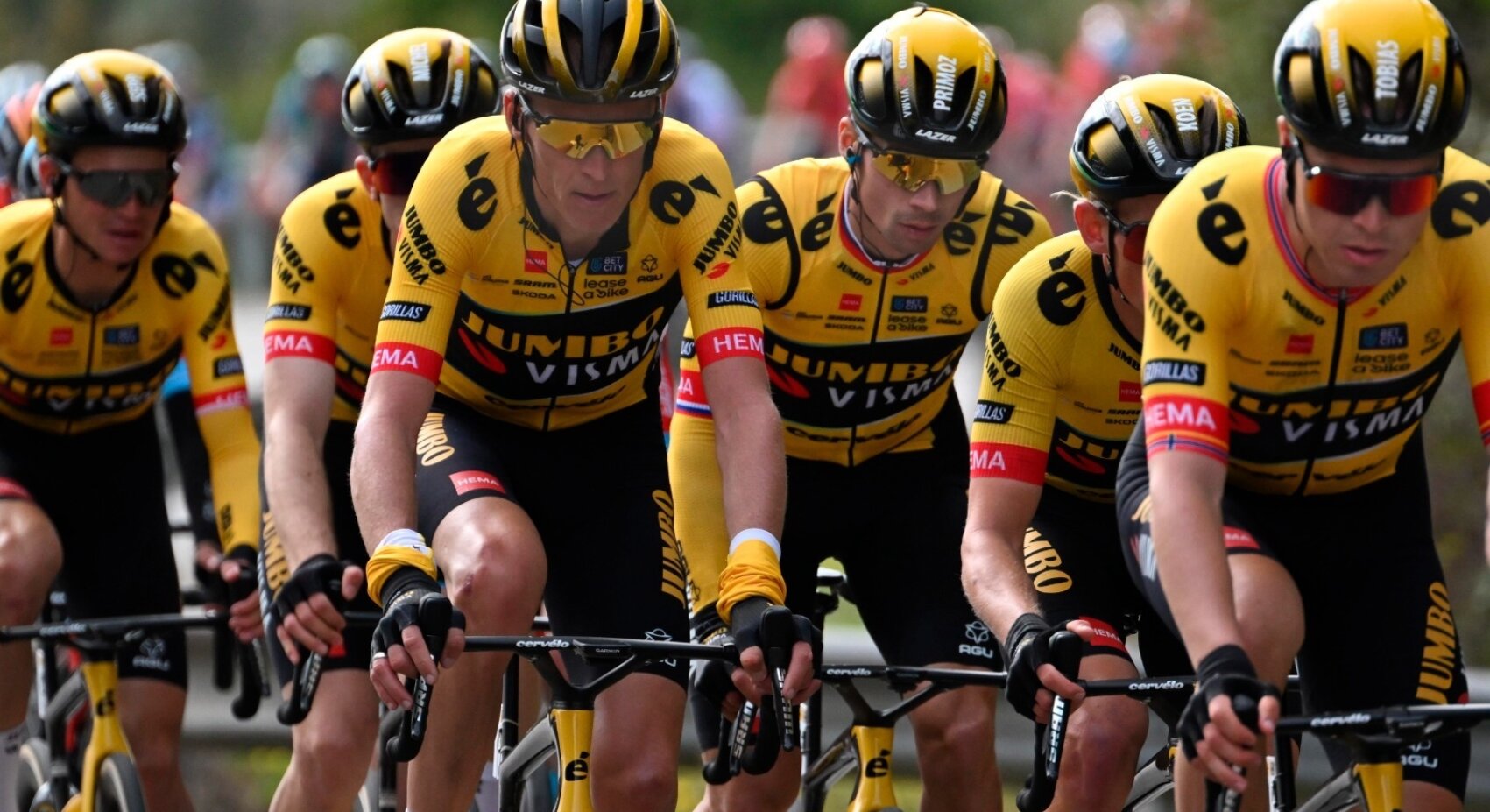 Team Jumbo Visma. Jumbo Visma Prepares For Giro D'Italia With Kuss