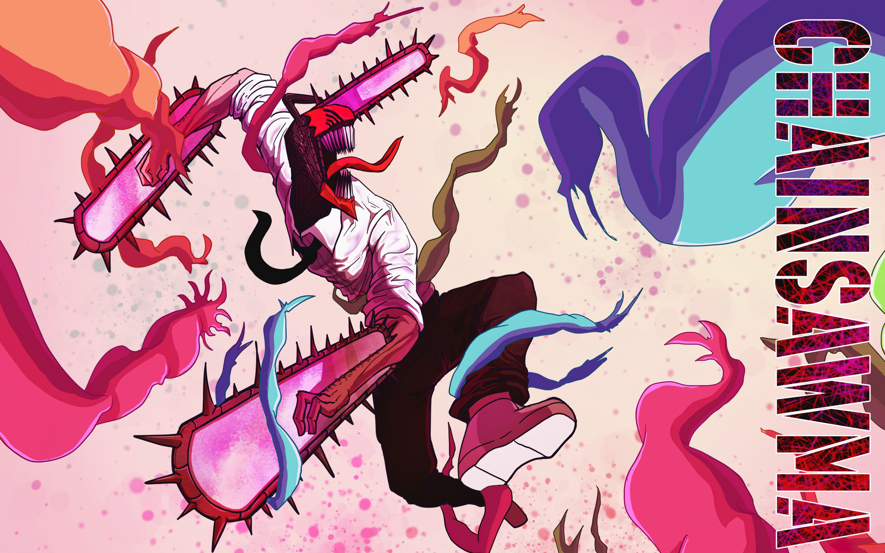 Chainsaw Man Wallpaper 4K, Poster, Denji, Manga series