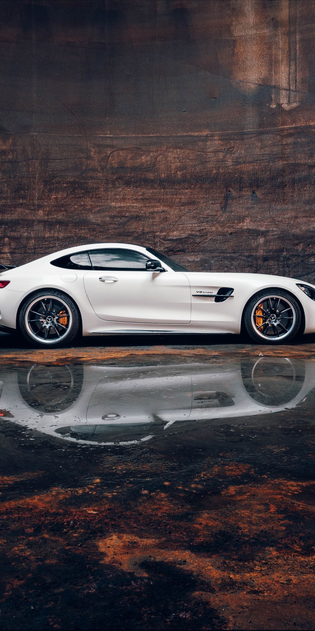 Sports Car, White, Mercedes AMG GT R, 1080x2160 Wallpaper. Mercedes Amg Gt R, Mercedes Amg, Mercedes Benz Cars
