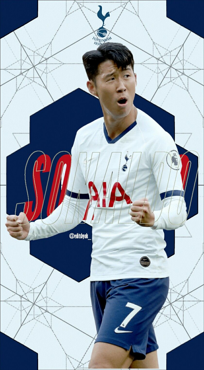 Son Heung Min Tottenham Hotspur Football Mobile Wallpaper