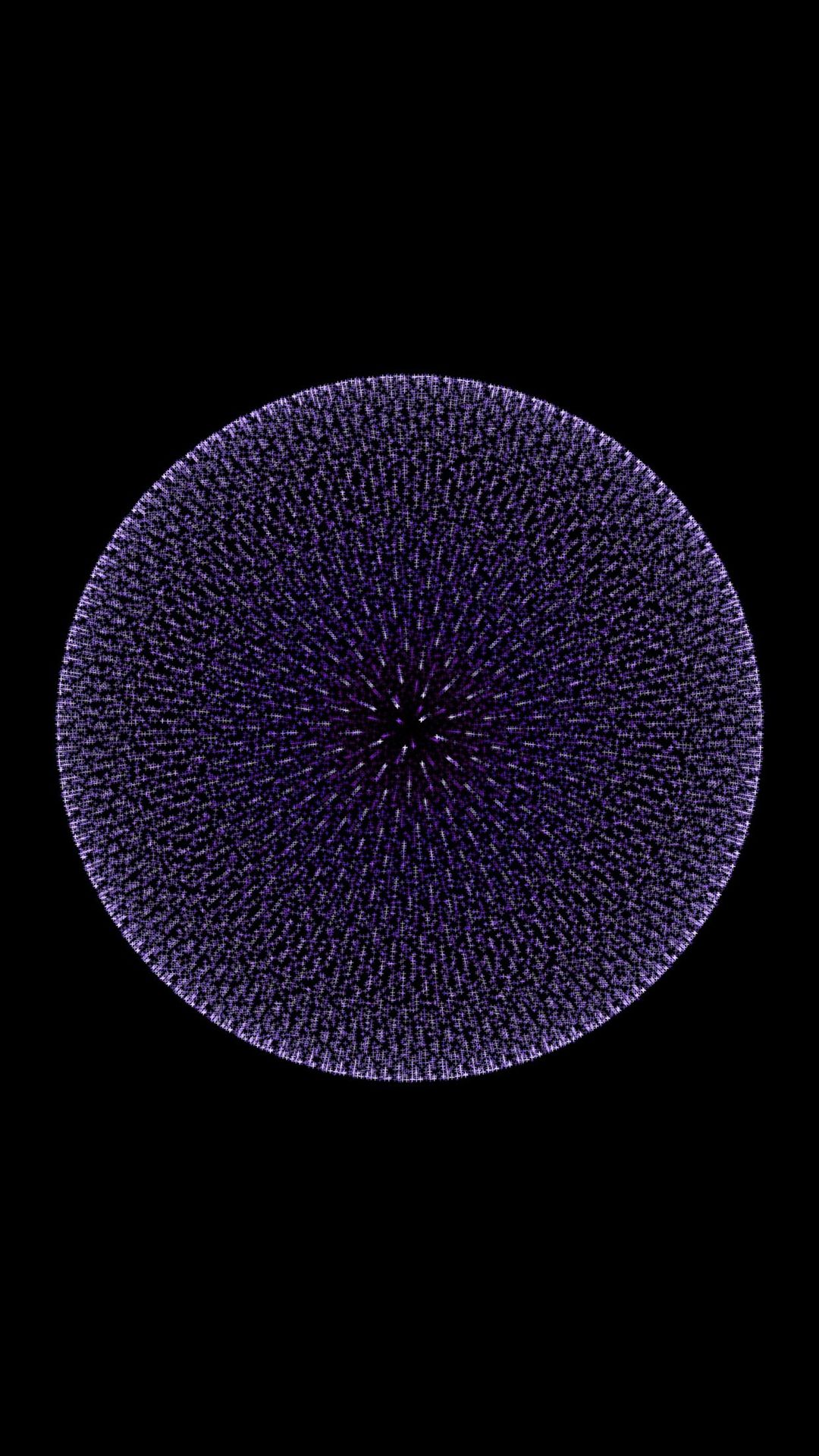 Minimal Logo Abstract Bardula Circle Dark Purple Illustration Art iPhone 8 Wallpaper. Illustration art, iPhone wallpaper ocean, Sacred geometry art