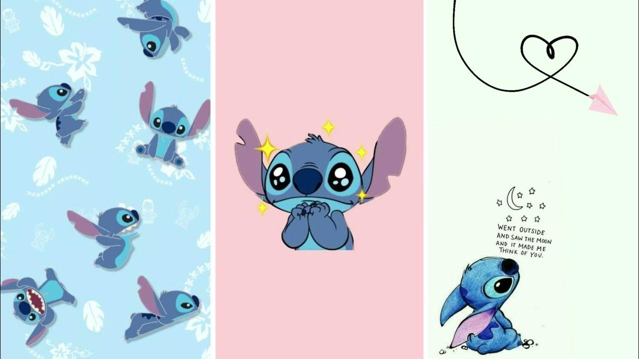 STITCH aesthetic wallpaper edit