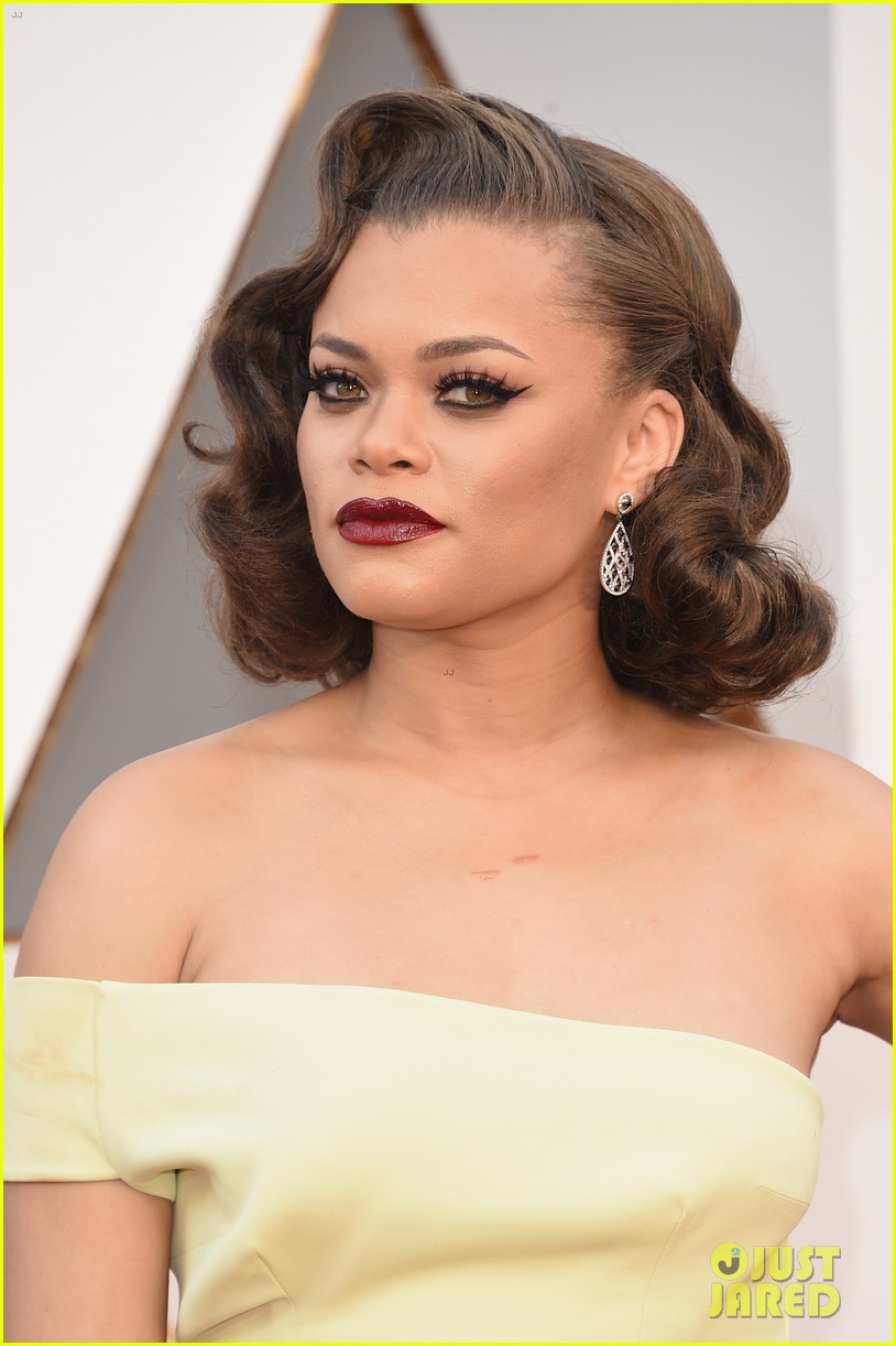 Andra Day Oozes Retro Glamour at Oscars 2016: Photo 3591893 Oscars, Andra Day Photo. Just Jared: Entertainment News