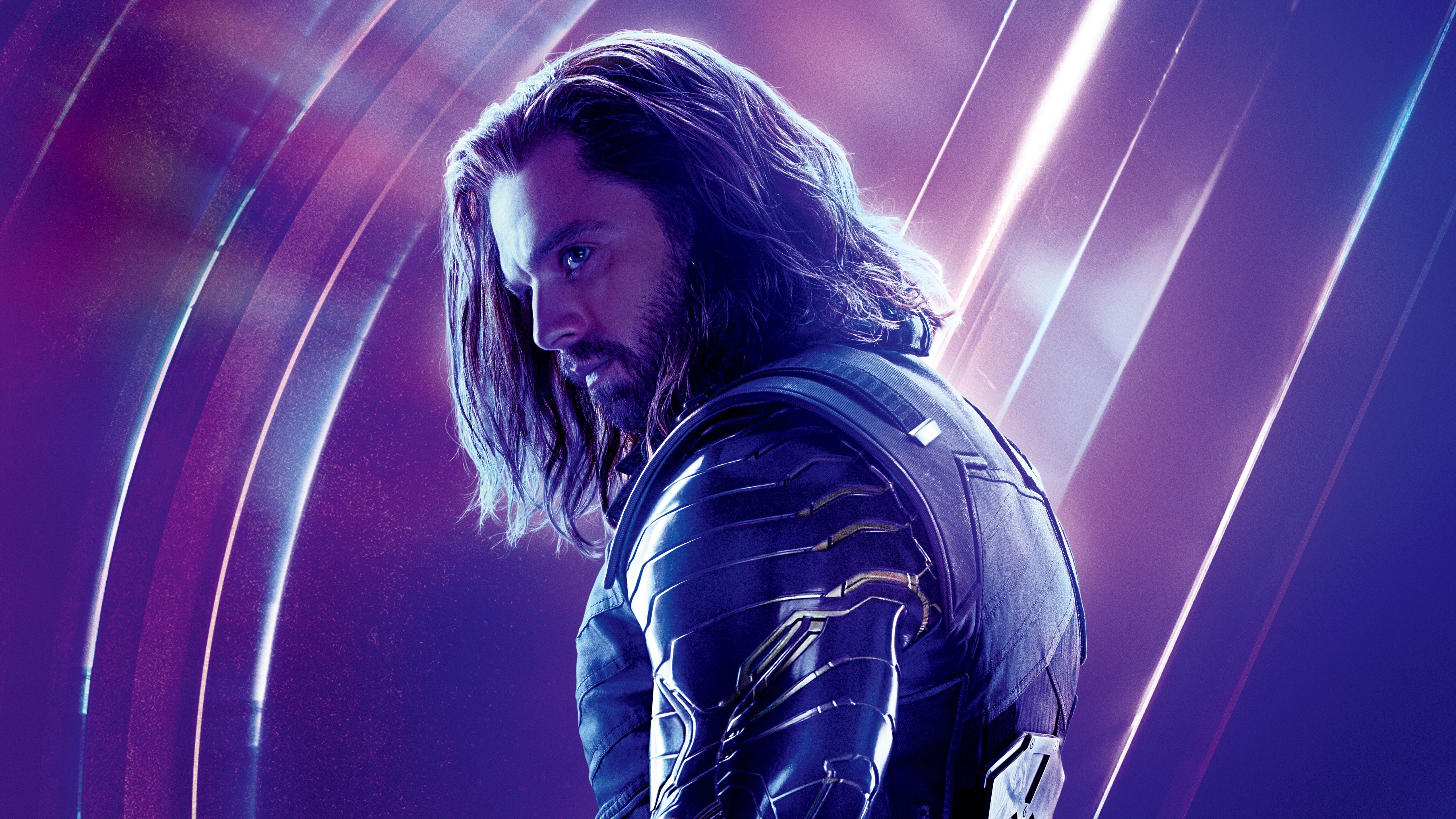 Character Winter Soldier Movie Avengers: War of Infinity, 2018 Desktop wallpaper 1920x1080