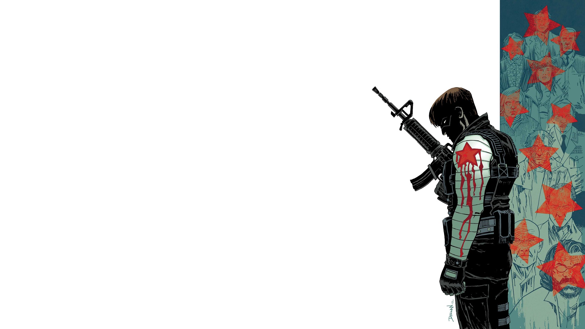 Comics Winter Soldier wallpaperx1080