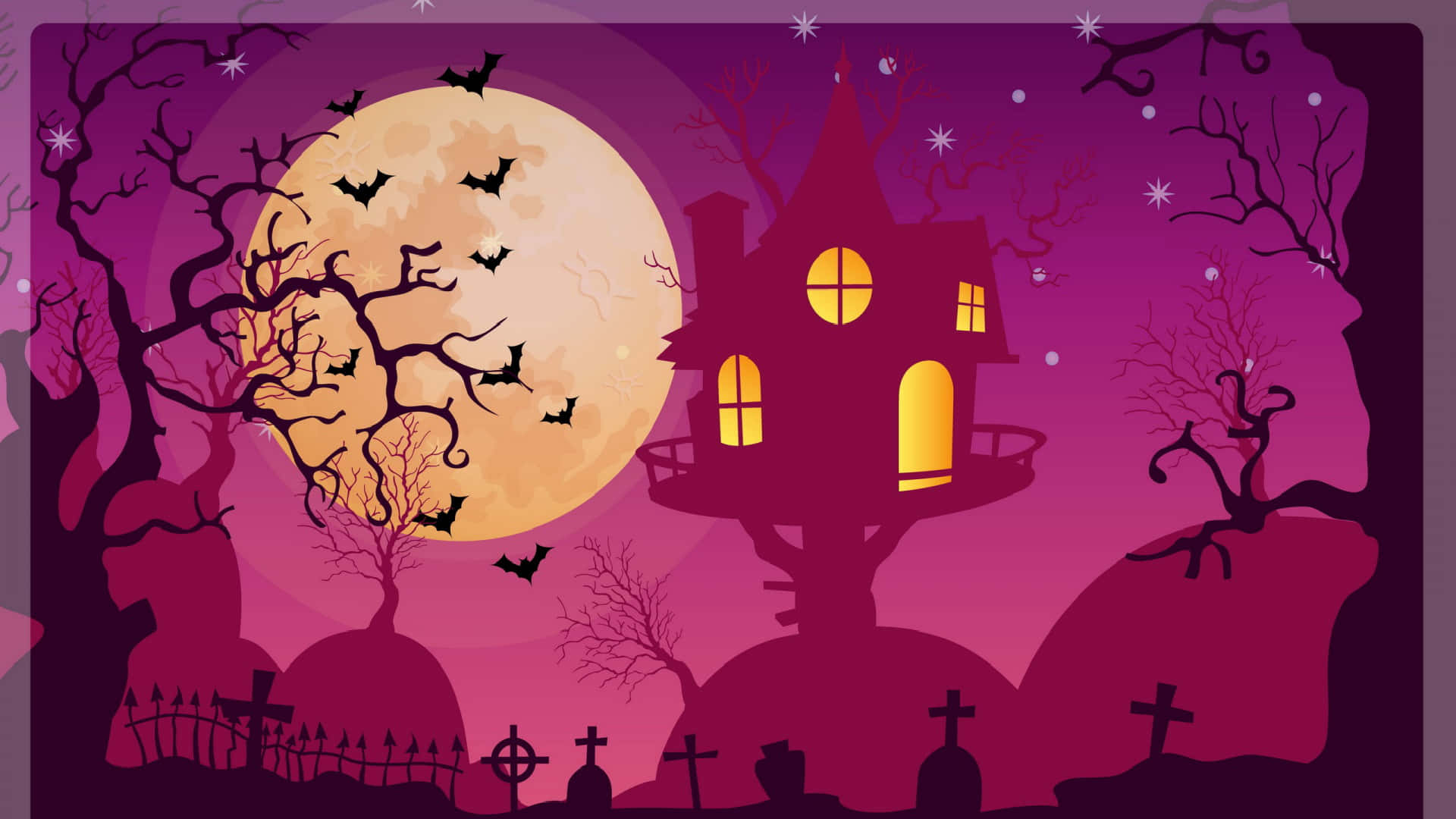 Pink Halloween Background s