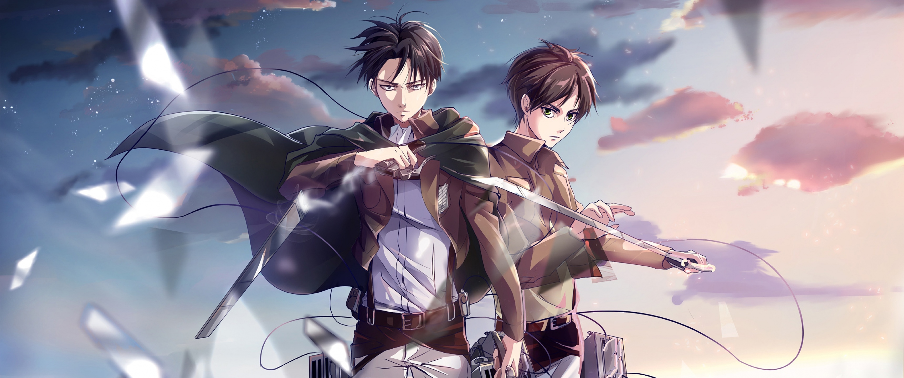 Eren Yeager Wallpaper 4K, Levi Ackerman
