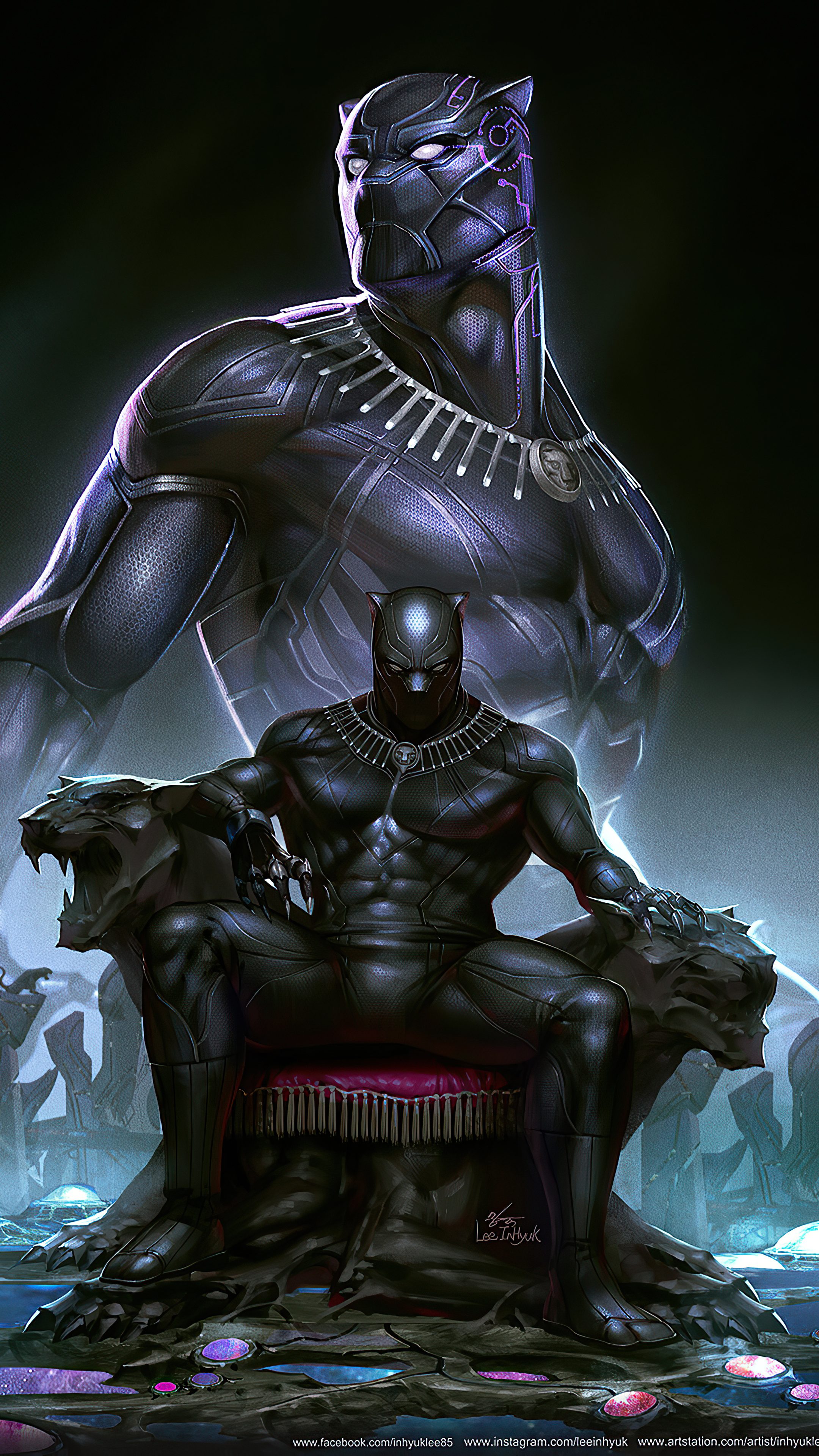 Black Panther 2020 Art Sony Xperia X, XZ, Z5 Premium HD 4k Wallpaper, Image, Background, Photo and Picture