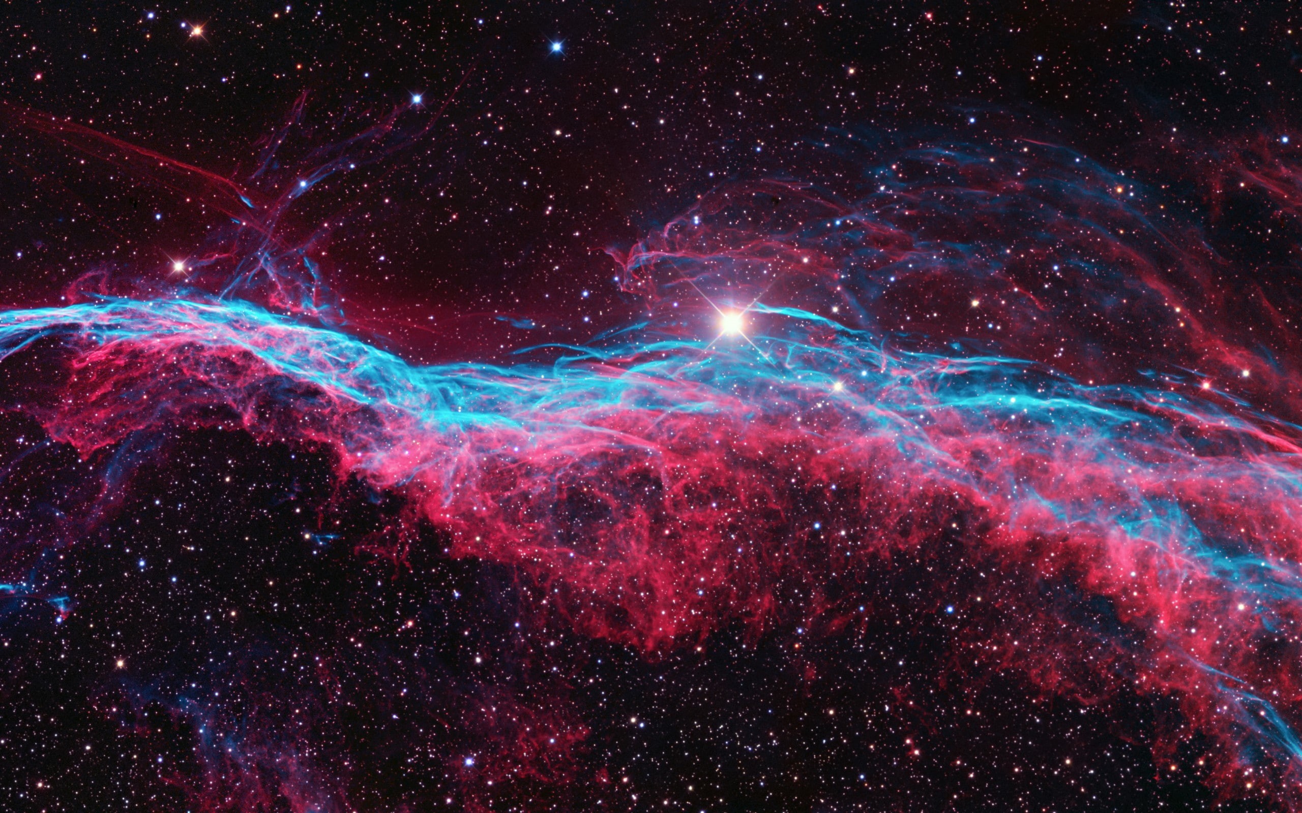 Wallpaper / broom, nebula, constellation, witch 039 s, ngc6960, cygnus, lbn, 2K, supernova, 191 free download