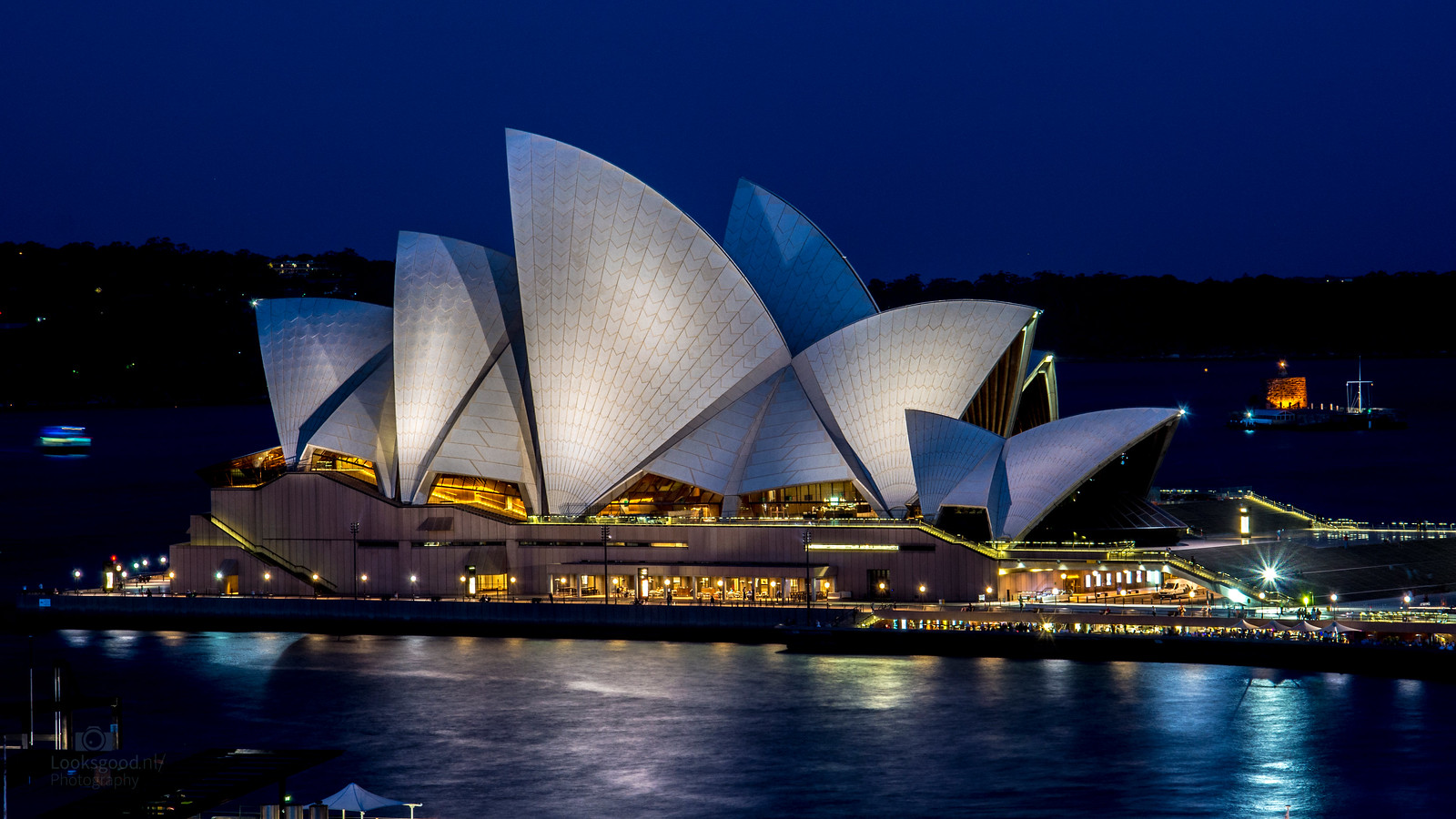 Sydney Opera House at night Australia