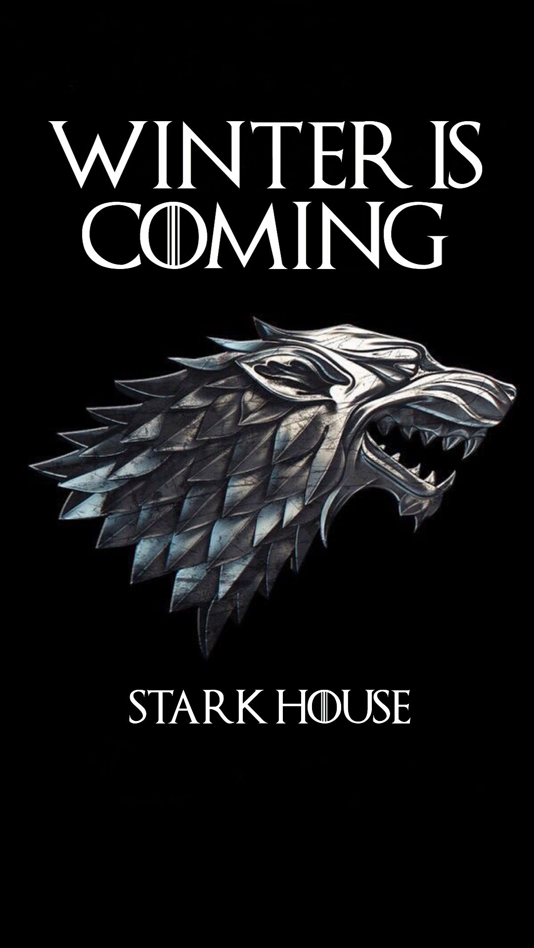 Stark house wallpaper. Winter is coming wallpaper, Game of thrones poster, Game of thrones art