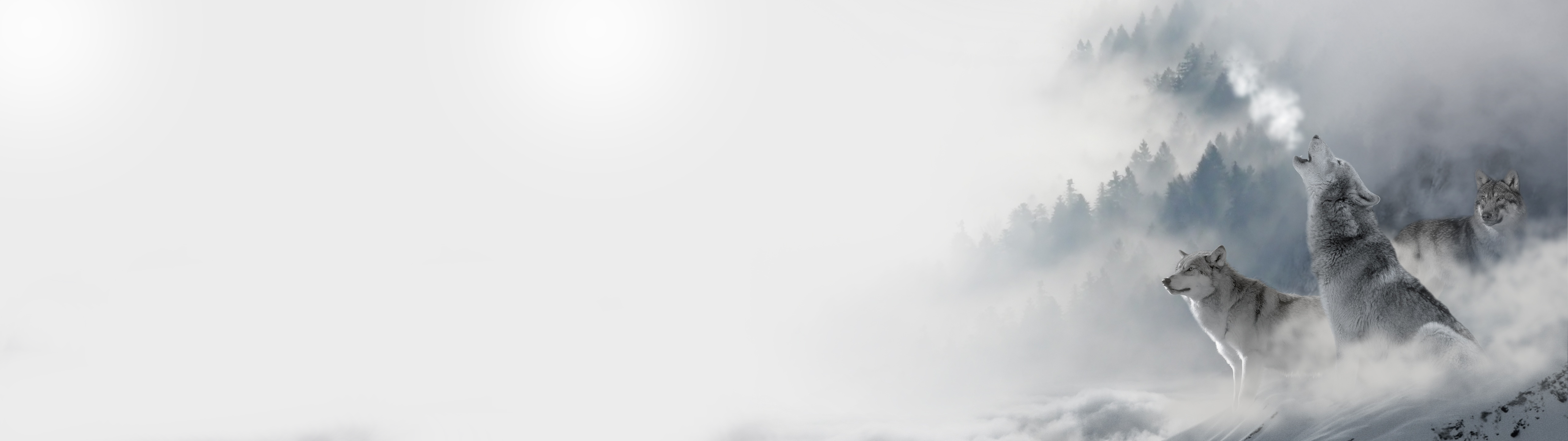 Sky Wolves [5120x1440] + [3440x1440]