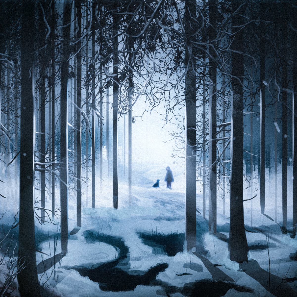Winter Forest Concept Art