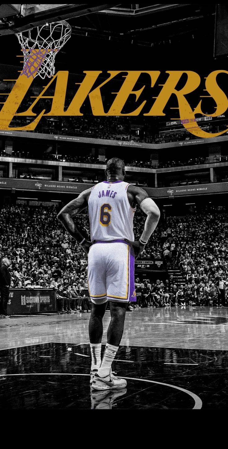 Los Angeles Lakers Wallpaper. Lebron james wallpaper, Lakers wallpaper, Lebron james lakers