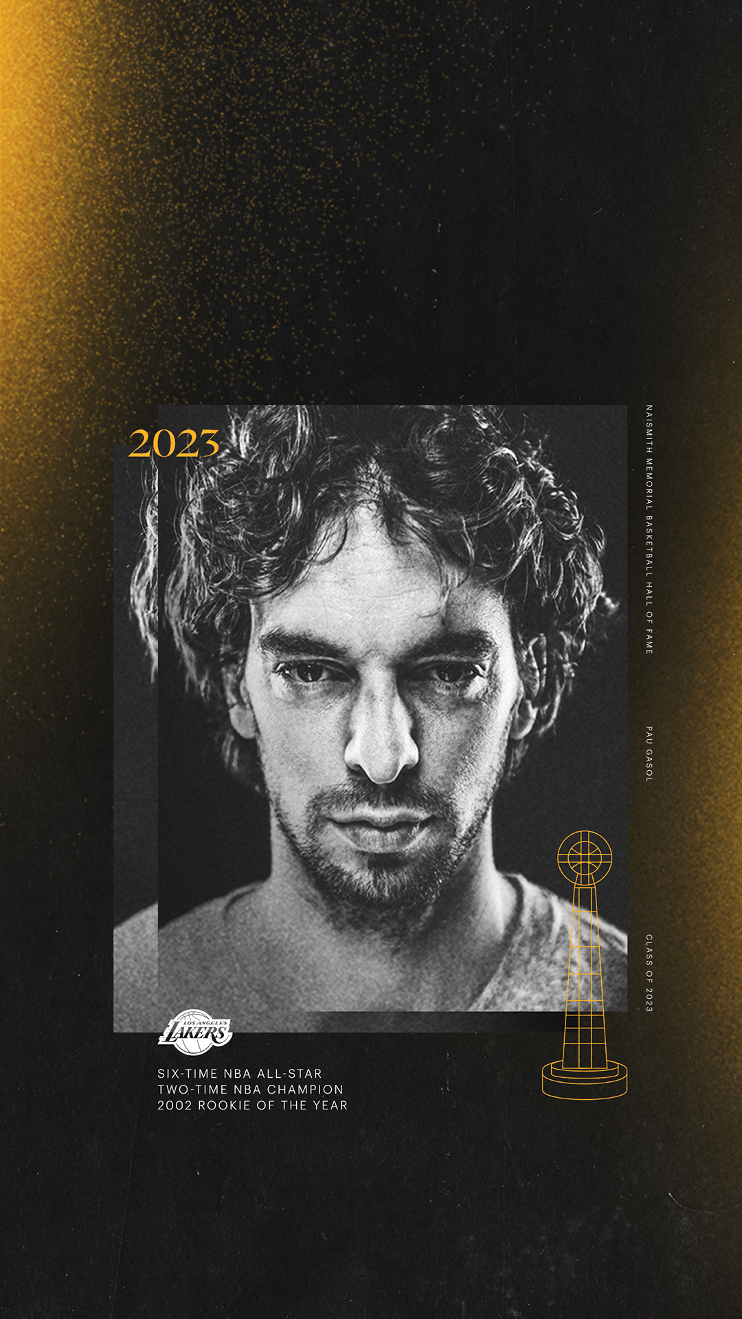 Los Angeles Lakers Wallpaper ahead of the HOF Weekend