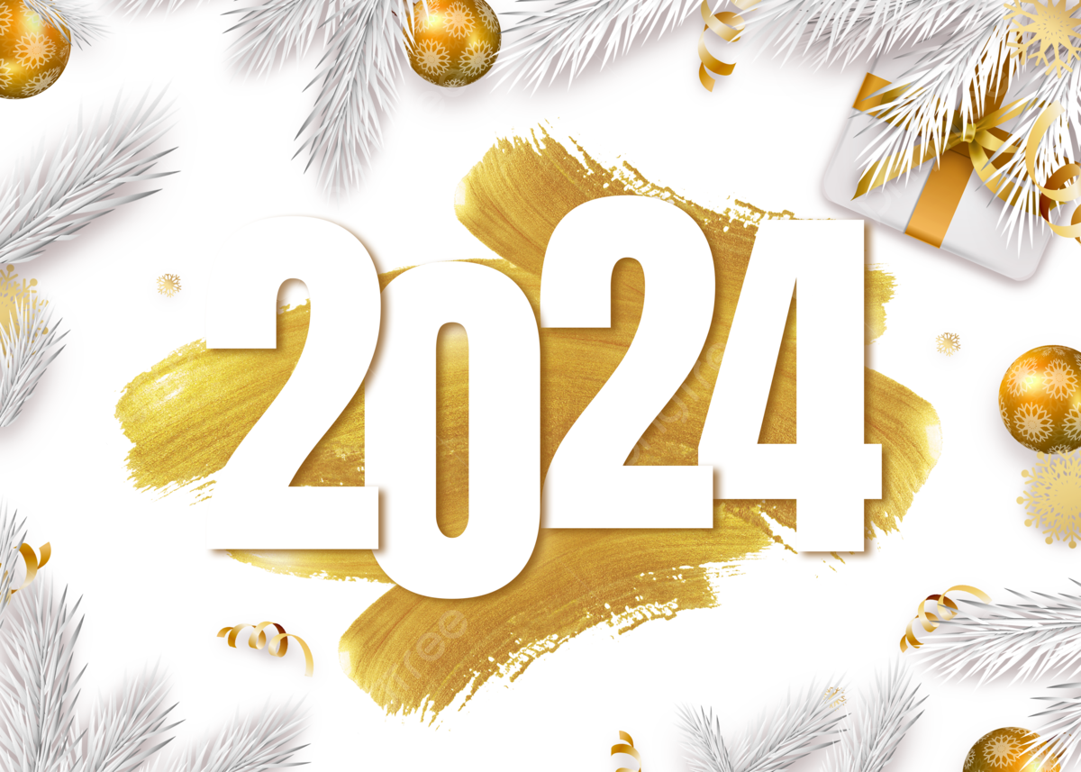 2024 New Year Christmas Brush Background Year Text Texture, New Year, Christmas, Two Thousand And Twenty Four Background Image And Wallpaper for Free Download