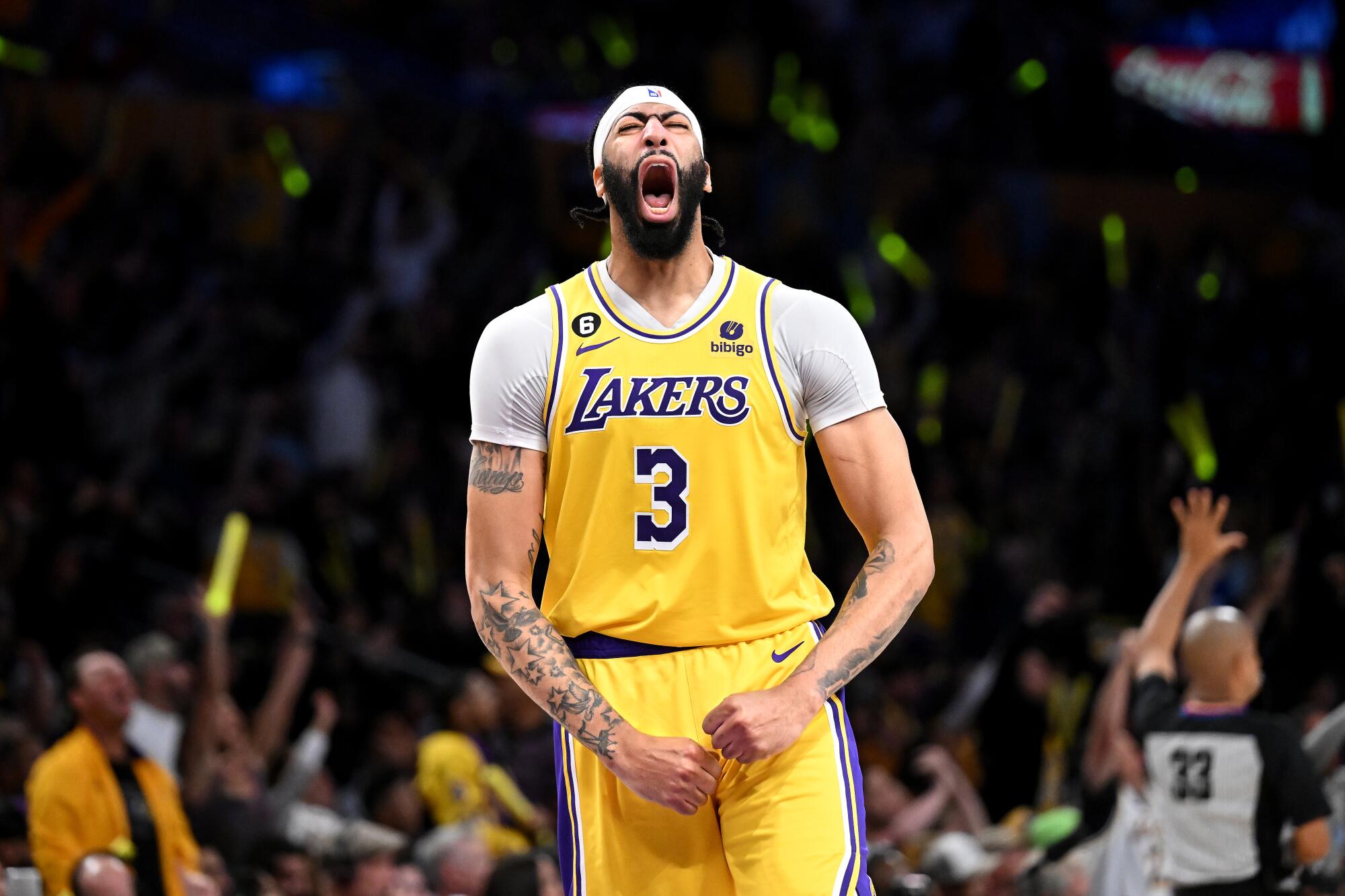 Photos: Lakers eliminate the Memphis Grizzlies in NBA playoffs Angeles Times