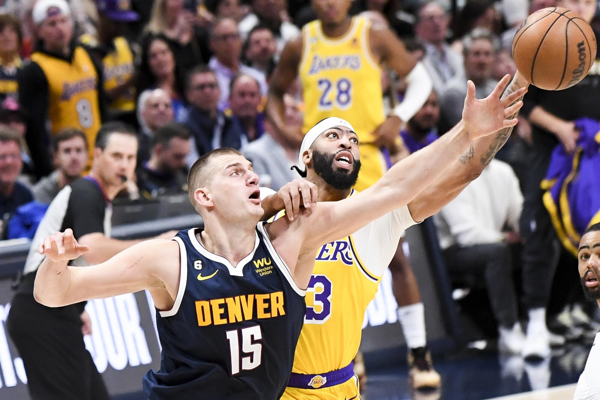 Photos: Lakers lose to Denver Nuggets in Game 2 Angeles Times