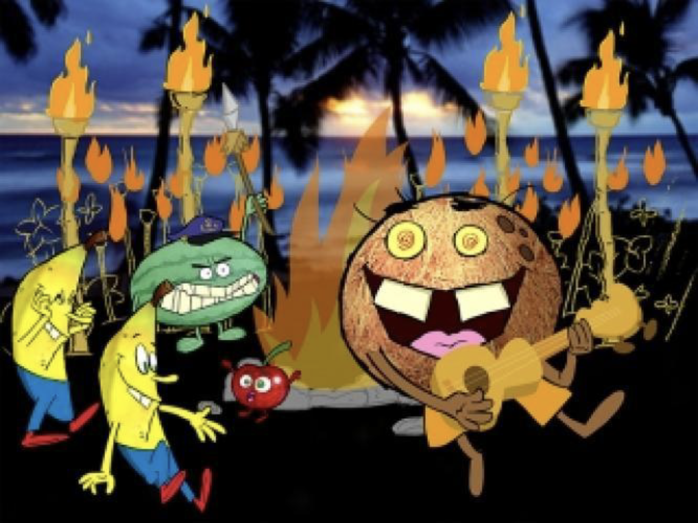 Coconut Fred's Fruit Salad Island (partially Found Pitch Pilot Of Kids' WB! Animated Comedy Series; Early Mid 2000s) Lost Media