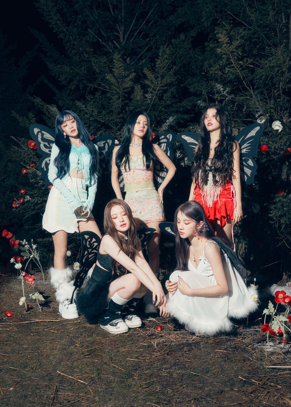 G)I DLE I Feel Teaser Photo, Butterfly Ver. (HQ) Pop Database / Dbkpop.com