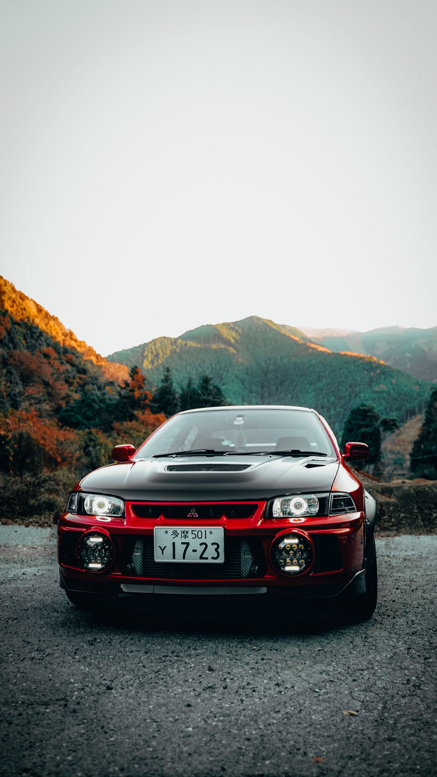 Download wallpaper 1440x2560 mitsubishi
