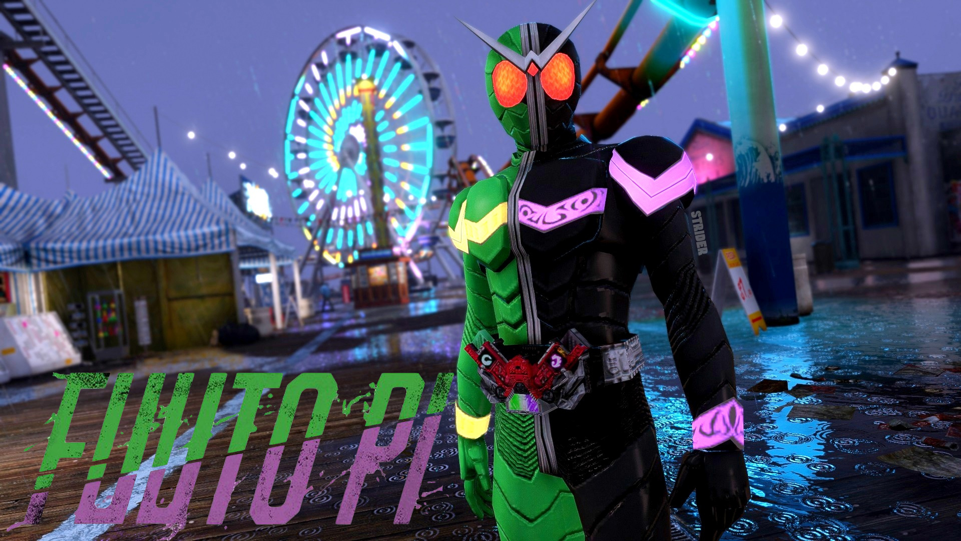 Kamen Rider W Cyclone Joker [Fuuto Tantei] [Add On]
