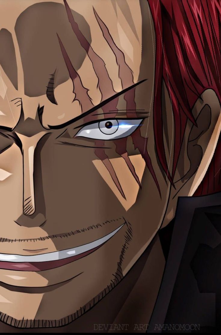 Akagami no Shanks. One piece tattoos, One piece picture, One piece wallpaper iphone