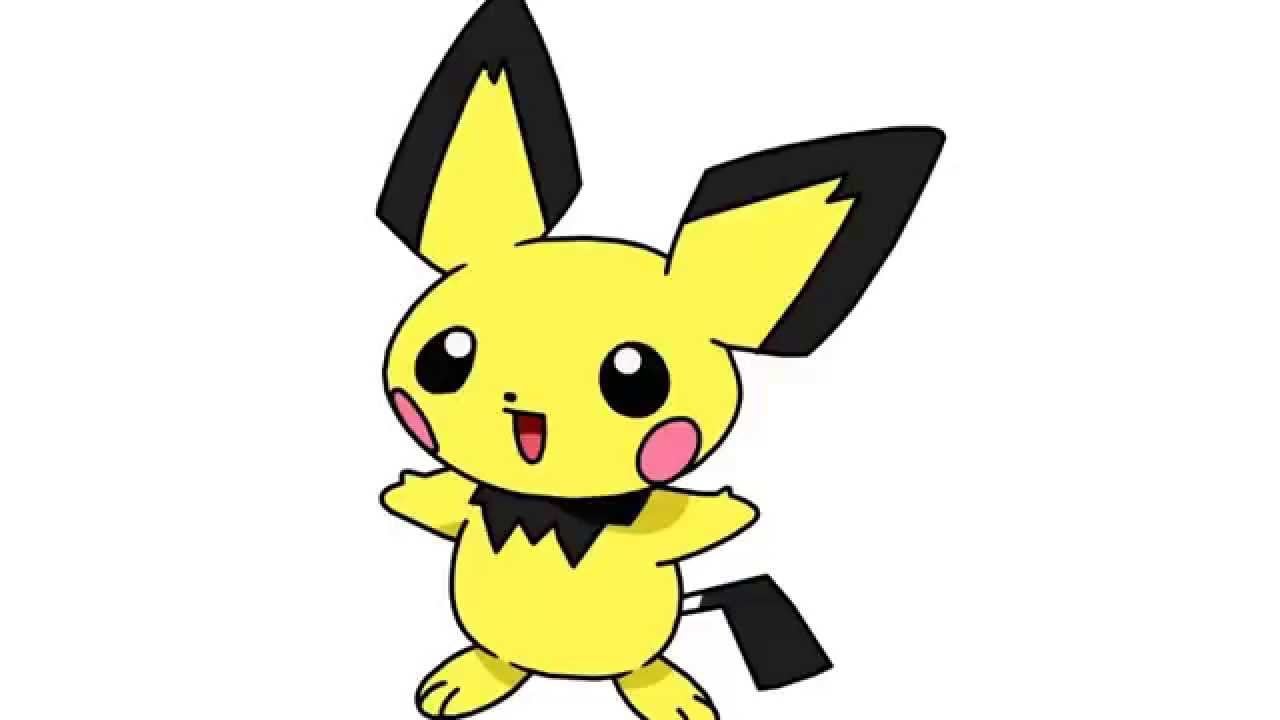 Isn't it possible that the Pikachu with black tail end is confusion with Pichu?