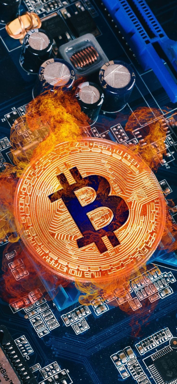 Bitcoin mobile wallpaper