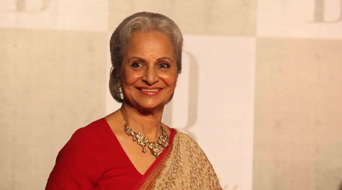 After six decades of acting excellence, Waheeda Rehman to receive Dadasaheb Phalke Award. Bollywood News Indian Express